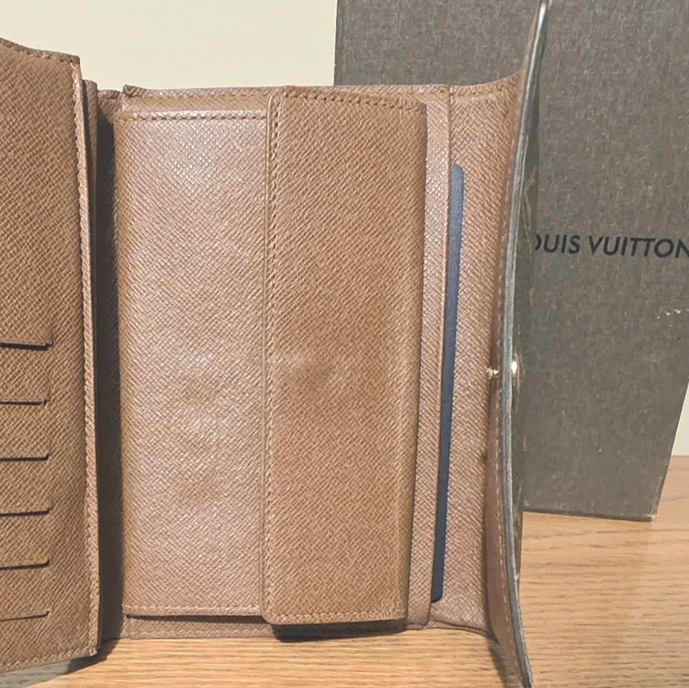 AUTHENTIC LOUIS VUITTON MONOGRAM PORTE TRESOR ETUI PAPIER WALLET - Picture 14 of 14